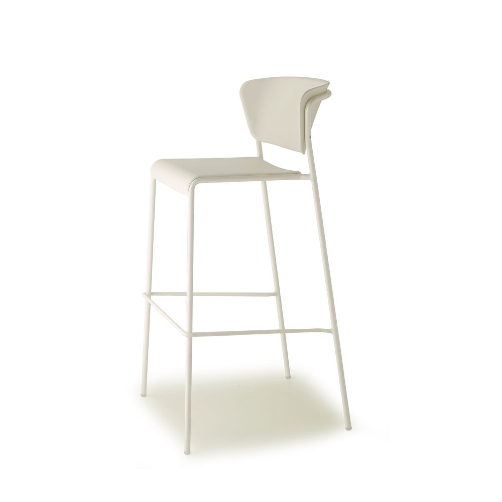 Chaise haute de restaurant pour terrasse ext�rieur LISA - mobilier exterieur RestooTab