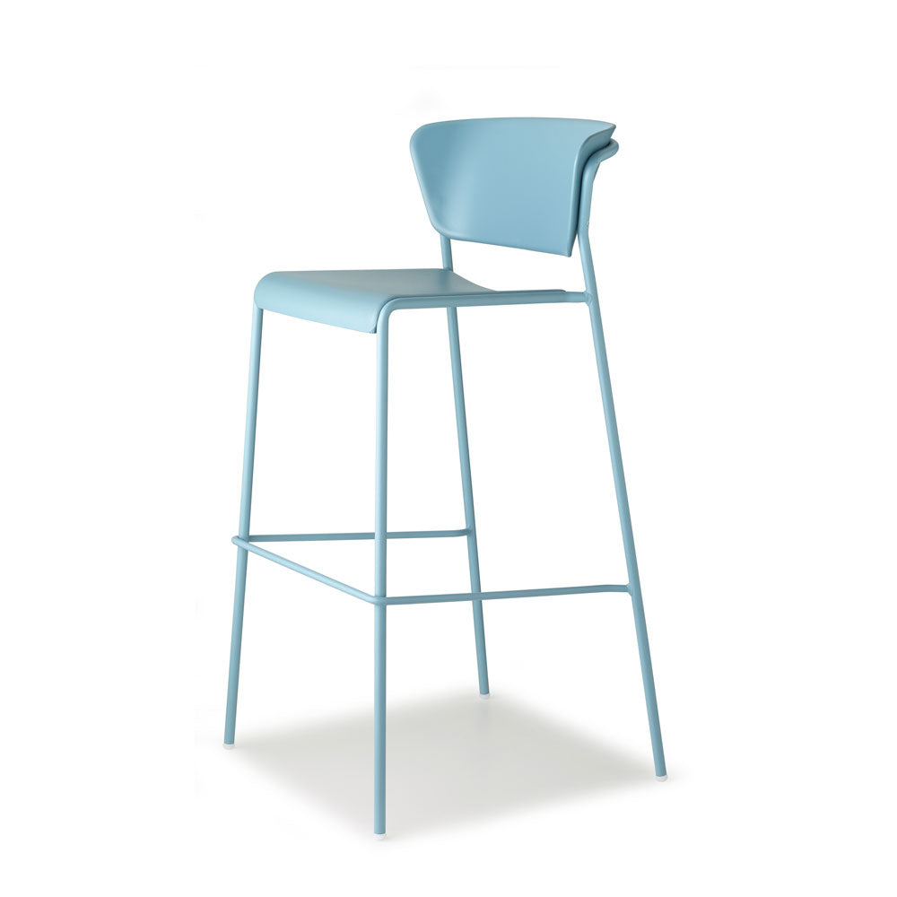Chaise haute de restaurant pour terrasse ext�rieur LISA - mobilier exterieur RestooTab