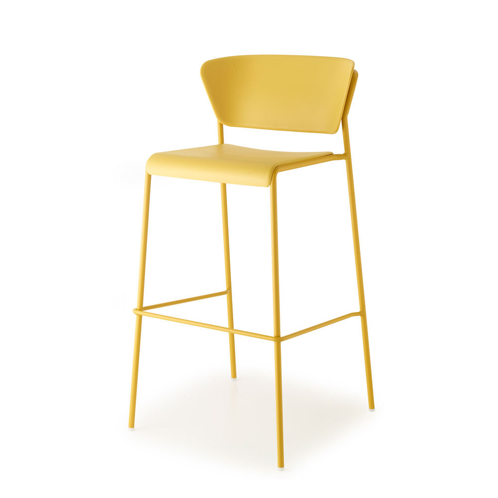 Chaise haute de restaurant pour terrasse ext�rieur LISA - mobilier exterieur RestooTab