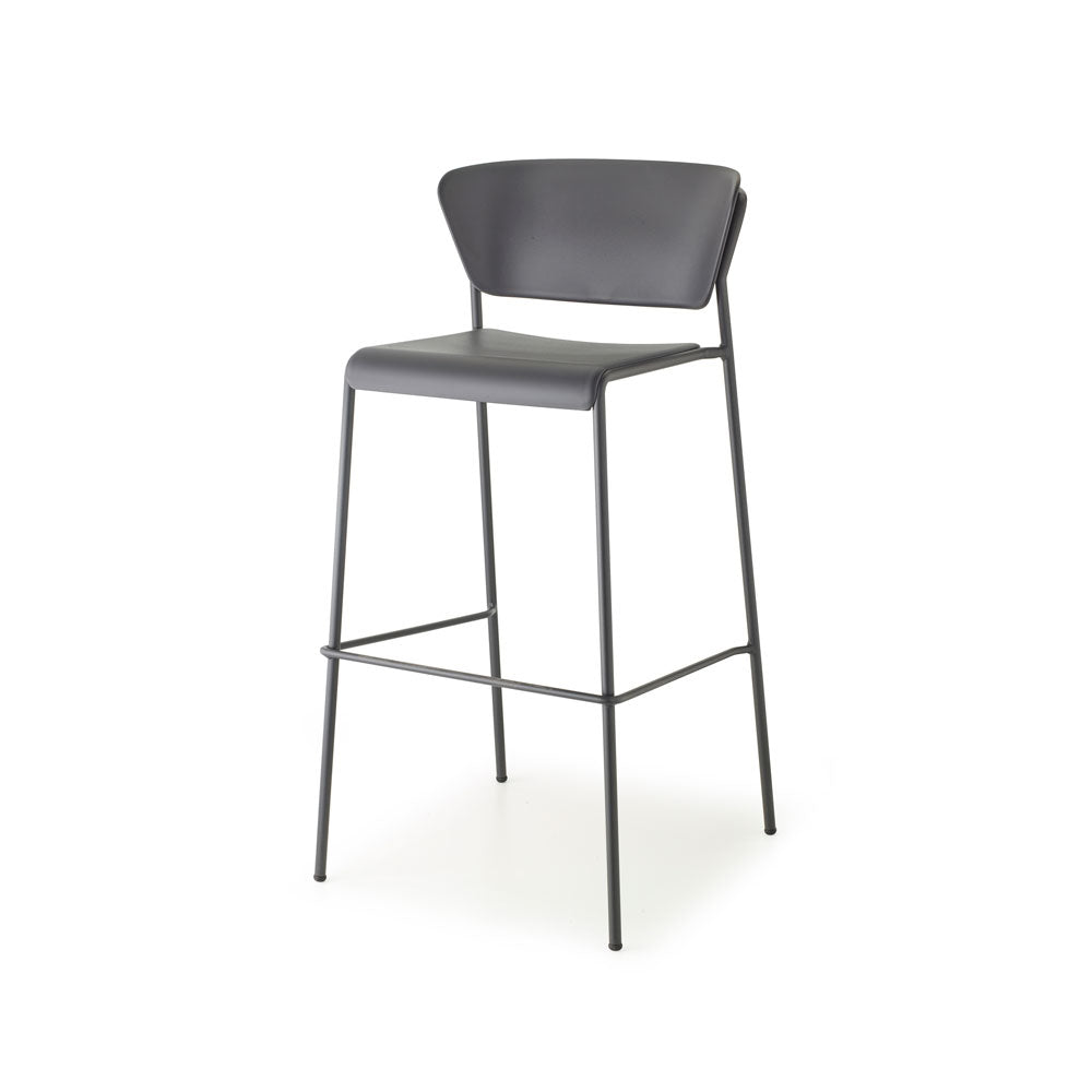 Chaise haute de restaurant pour terrasse ext�rieur LISA - mobilier exterieur RestooTab