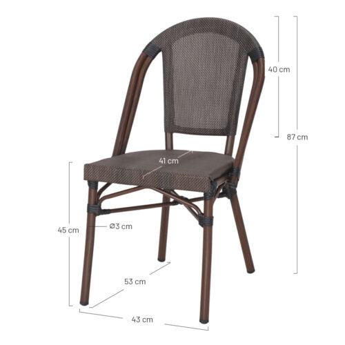 Chaise extérieur Barset