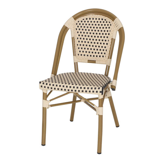 Chaise de restaurant pour terrasse ext�rieur NAMIA � mobilier exterieur RestooTab