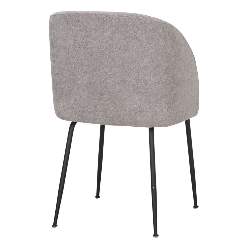 Chaise tapissée style contemporain, idéale pour brasseries et restaurants. Conçue pour un usage professionnel en intérieur et extérieur.