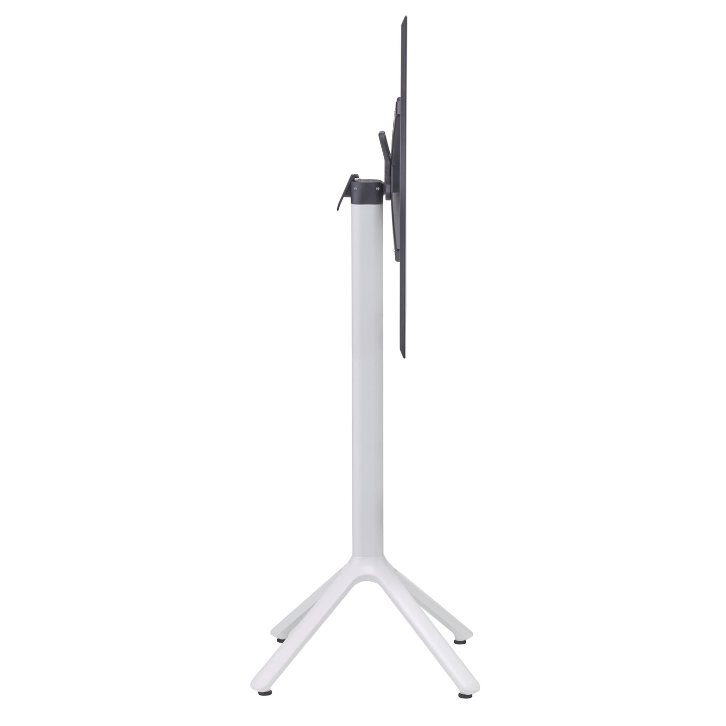 pied de table mange-debout de terrasse blanc Nemo RestooTab