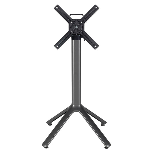 pied de table mange-debout de terrasse noir Nemo RestooTab