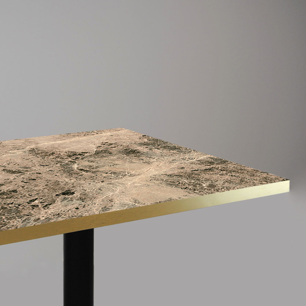 plateau de table sur mesure restaurant marbre paradiso brillant restootab