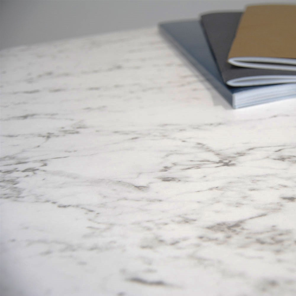 plateau de table sur mesure restaurant marbre calacatta restootab