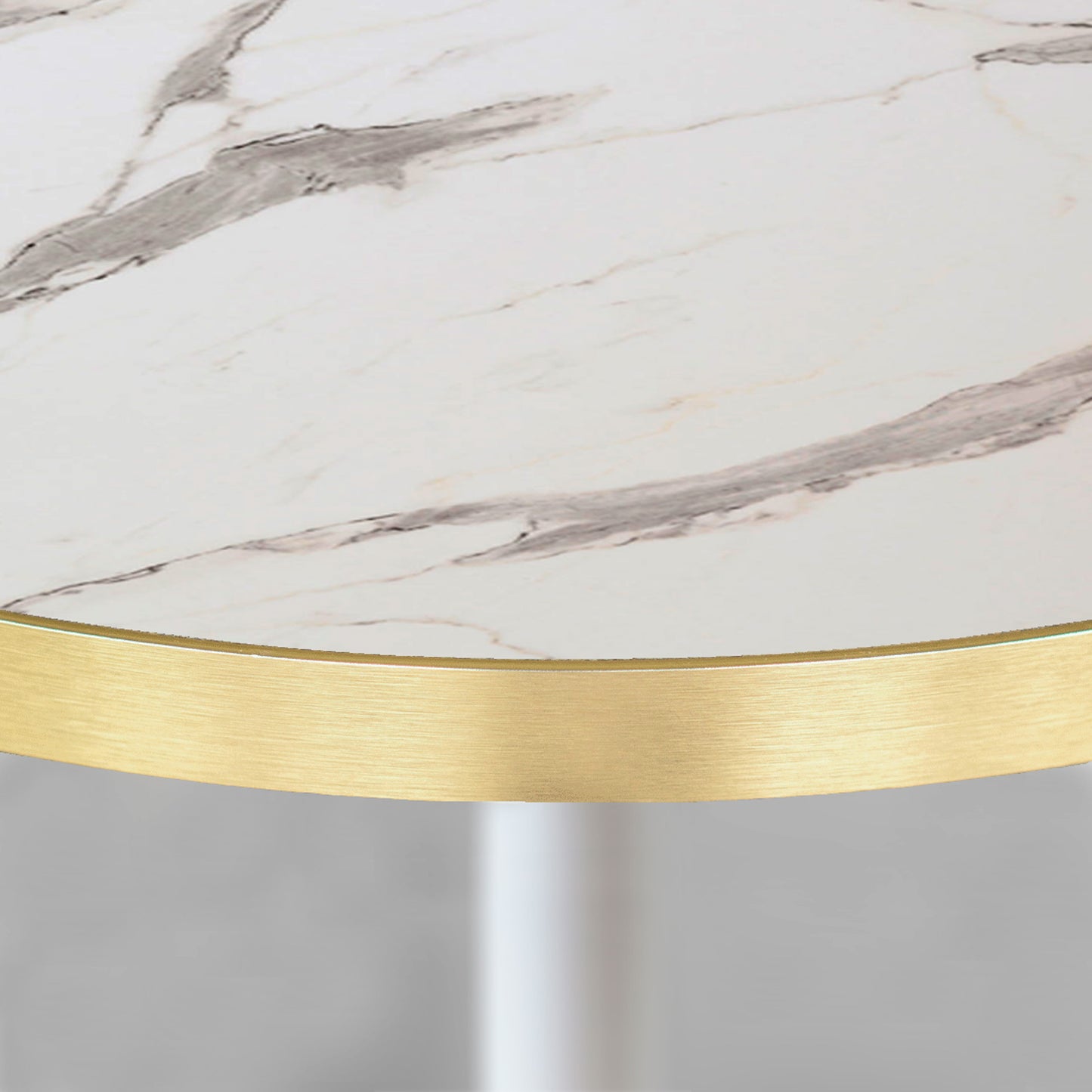 plateau de table sur mesure restaurant marbre blanc restootab