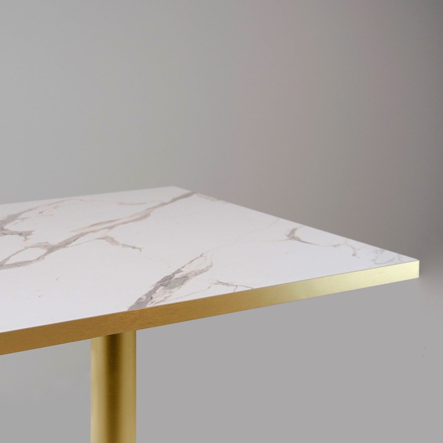plateau de table sur mesure restaurant marbre blanc restootab