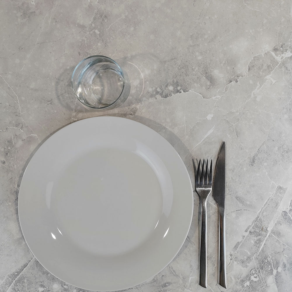 plateau de table sur mesure restaurant marbre trevisse restootab