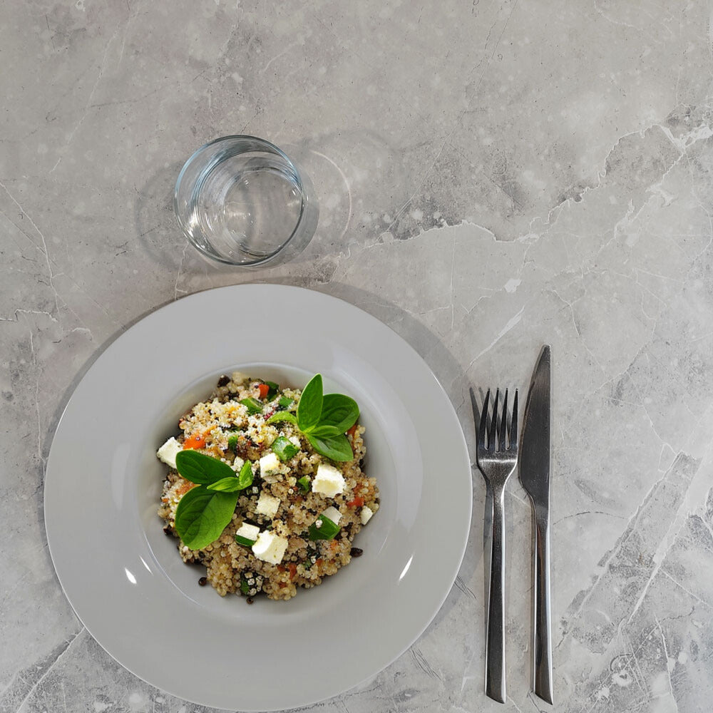plateau de table sur mesure restaurant marbre trevisse restootab