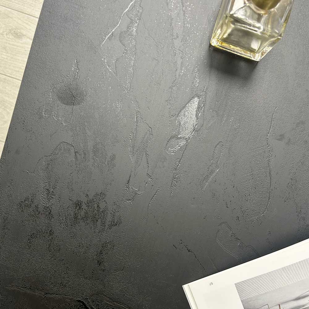 plateau de table sur mesure restaurant noir Moon restootab