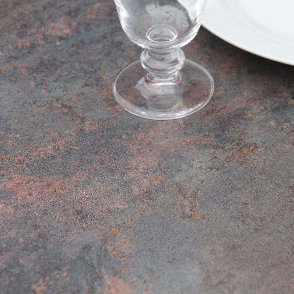 plateau de table sur mesure restaurant underground rouille restootab