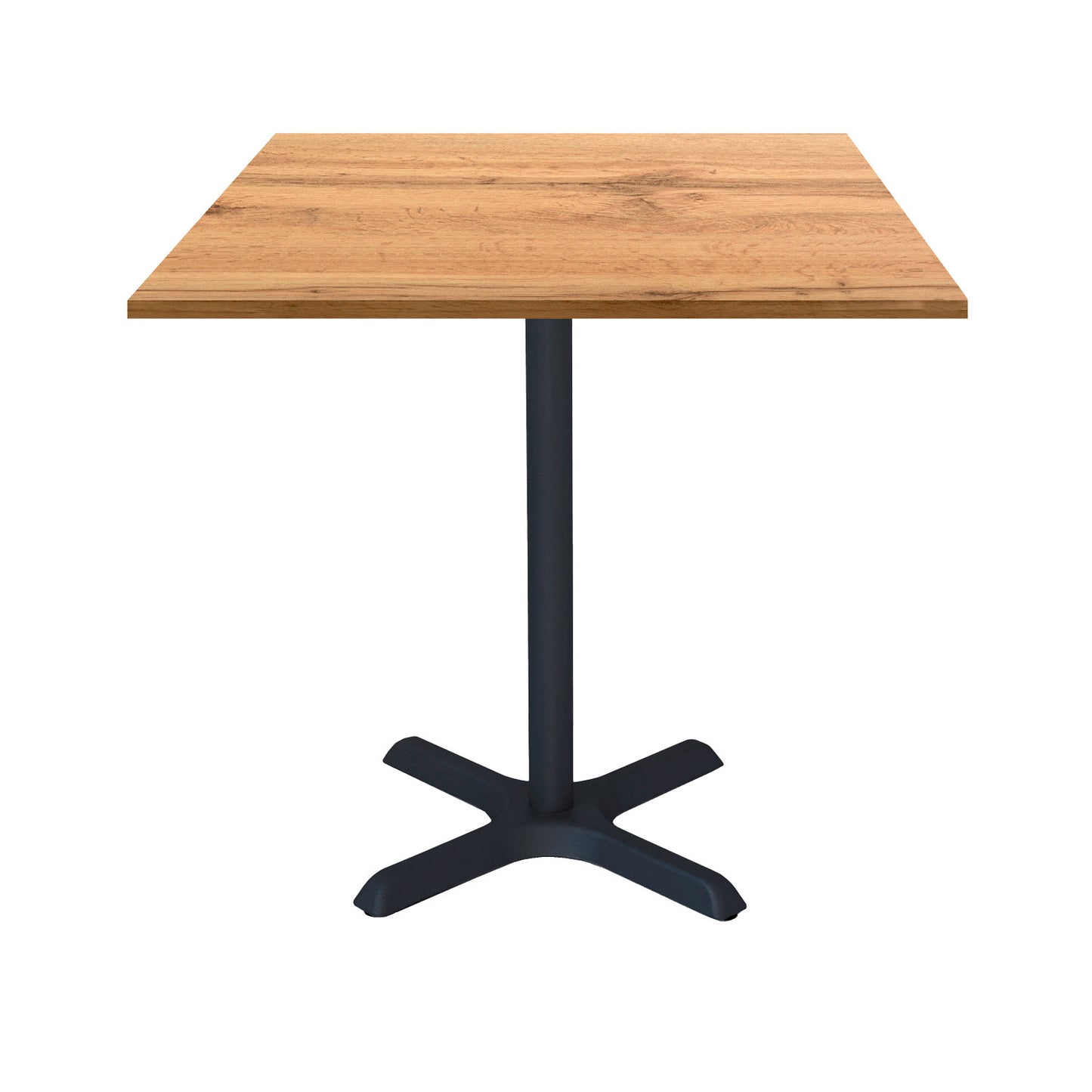 Table de restaurant dina carrée 70x70cm chene armor