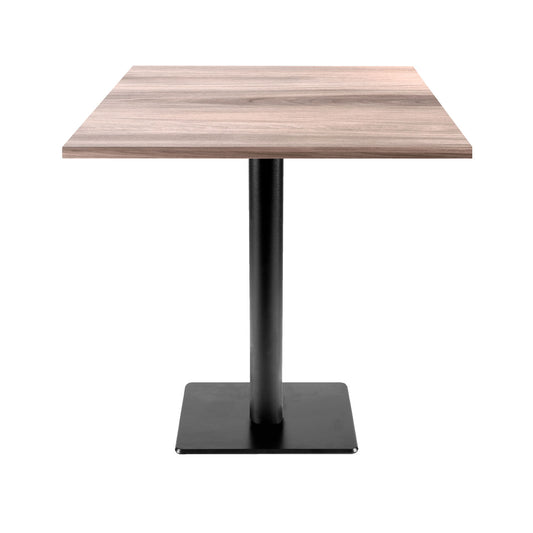 Table de restaurant milan carrée 70x70cm bois de tages