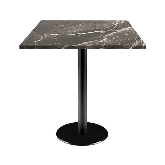 Table de restaurant rome carrée 70x70cm marbre royal
