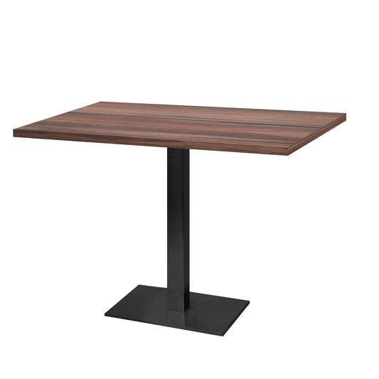 Table de restaurant milan rectangle 120x70cm chene montagne