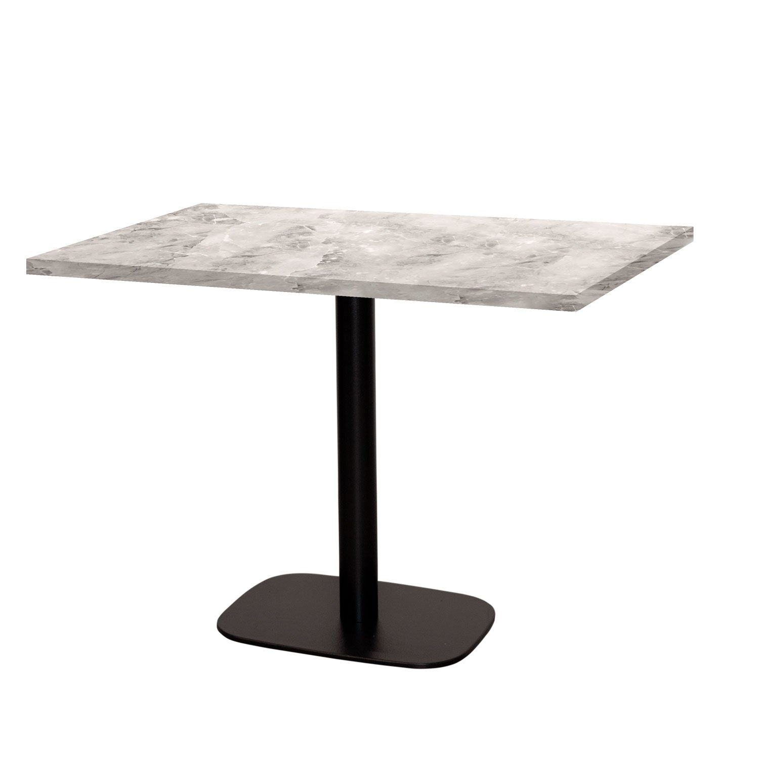 Table de restaurant round rectangle 120x70cm marbre trevisse