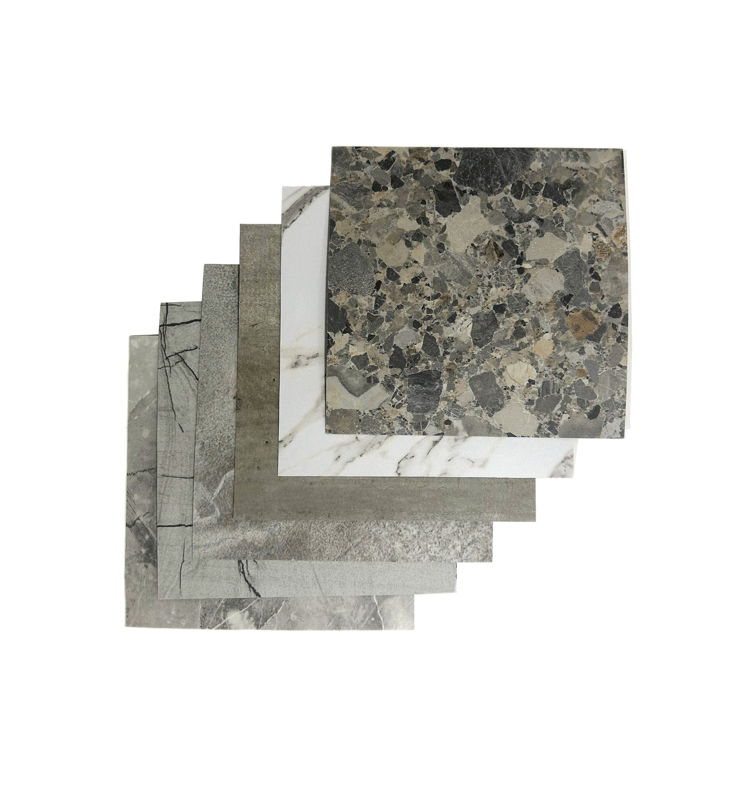 Laissez-vous inspirer par les décors Compact marbres et pierres clairs