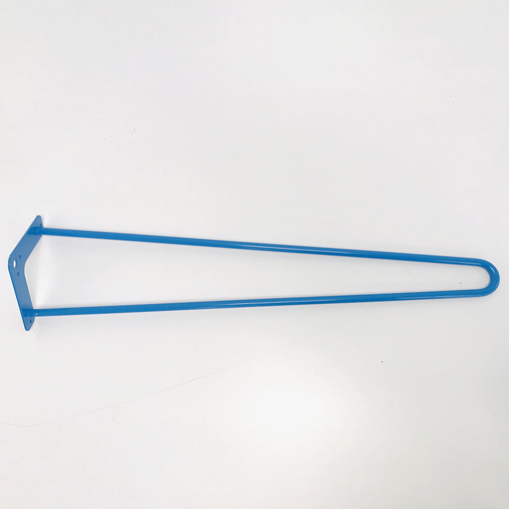 piétement de table hairpin pour restaurant salon bleu promo destockage restootab