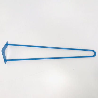 piétement de table hairpin pour restaurant salon bleu promo destockage restootab