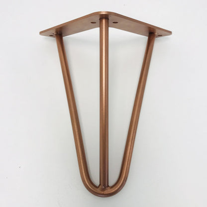 piétement de table hairpin pour restaurant salon rouge  promo 