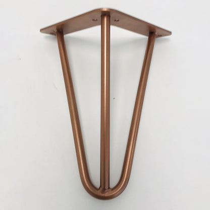 piétement de table hairpin pour restaurant salon rouge  promo 