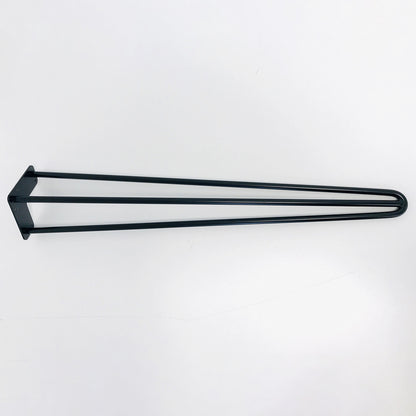 piétement de table hairpin pour restaurant salon noir promo 