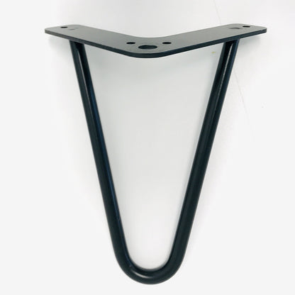 piétement de table hairpin pour restaurant salon noir promo 
