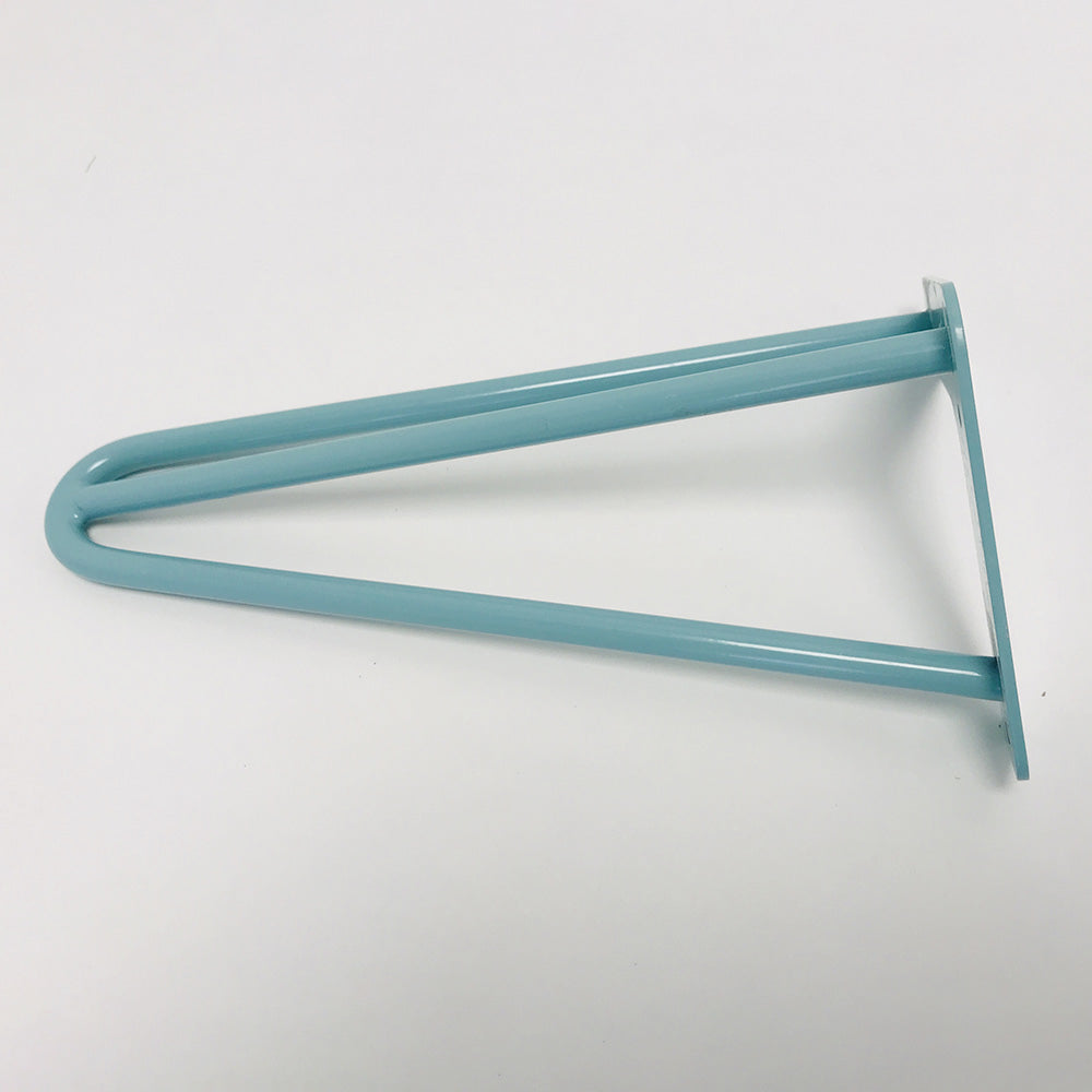 piétement de table hairpin pour restaurant salon tourquoise  promo destockage restootab