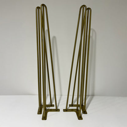 piétement hairpin qualité pro, restootab. Adapté pour plateau CHR et maison, promotion destockage