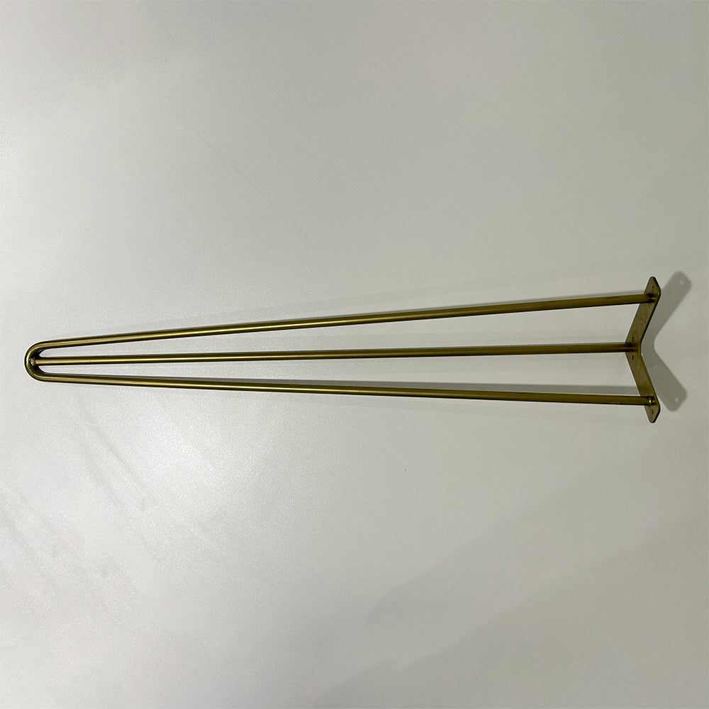 piétement hairpin qualité pro, restootab. Adapté pour plateau CHR et maison, promotion destockage