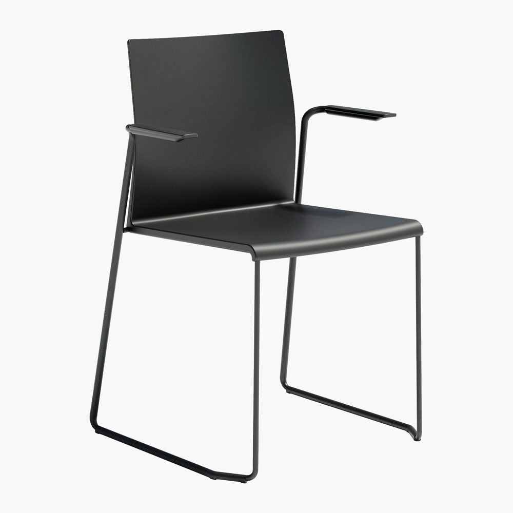 Chaise de restaurant avec accoudoirs-ARTESIA � mobilier exterieur RestooTab