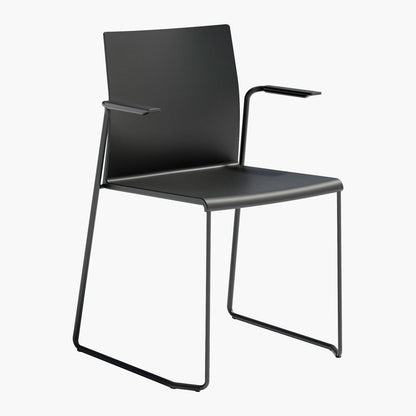 Chaise de restaurant avec accoudoirs-ARTESIA � mobilier exterieur RestooTab