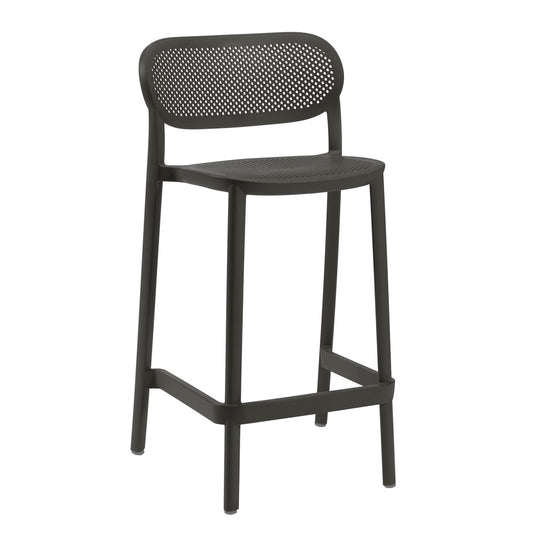 Chaise haute de restaurant pour terrasse ext�rieur NUTA � mobilier ext�rieur RestooTab