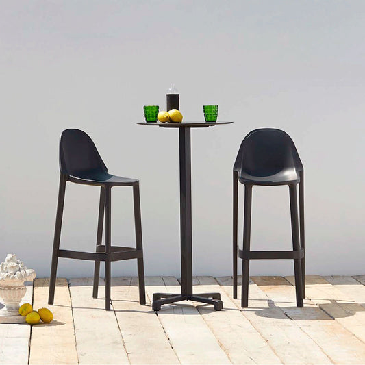 Chaise haute de restaurant pour terrasse ext�rieur PIU - mobilier exterieur RestooTab