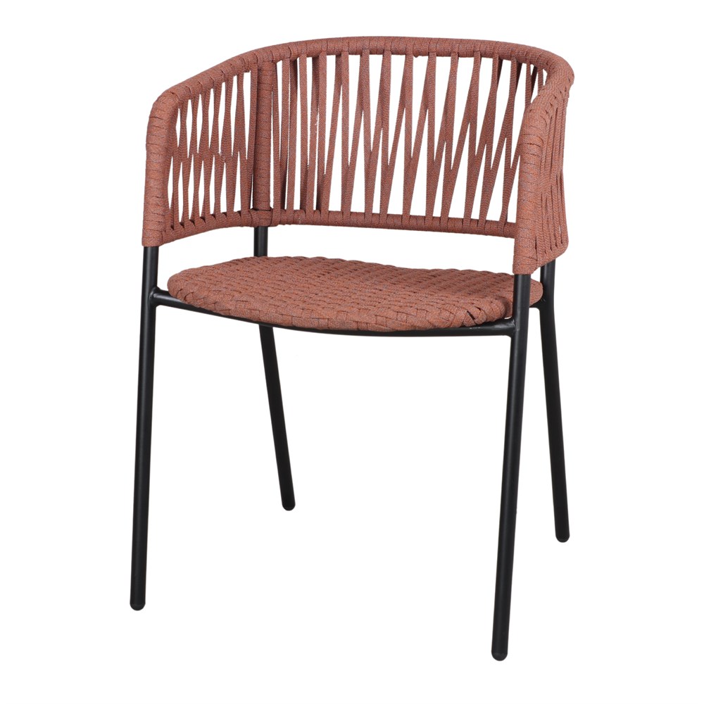 Chaise en corde et métal Alsima