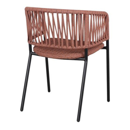 Chaise en corde et métal Alsima