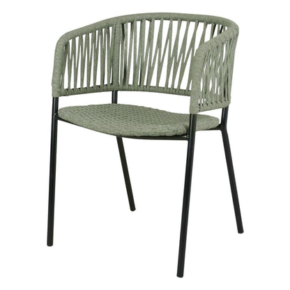 Chaise en corde et métal Alsima