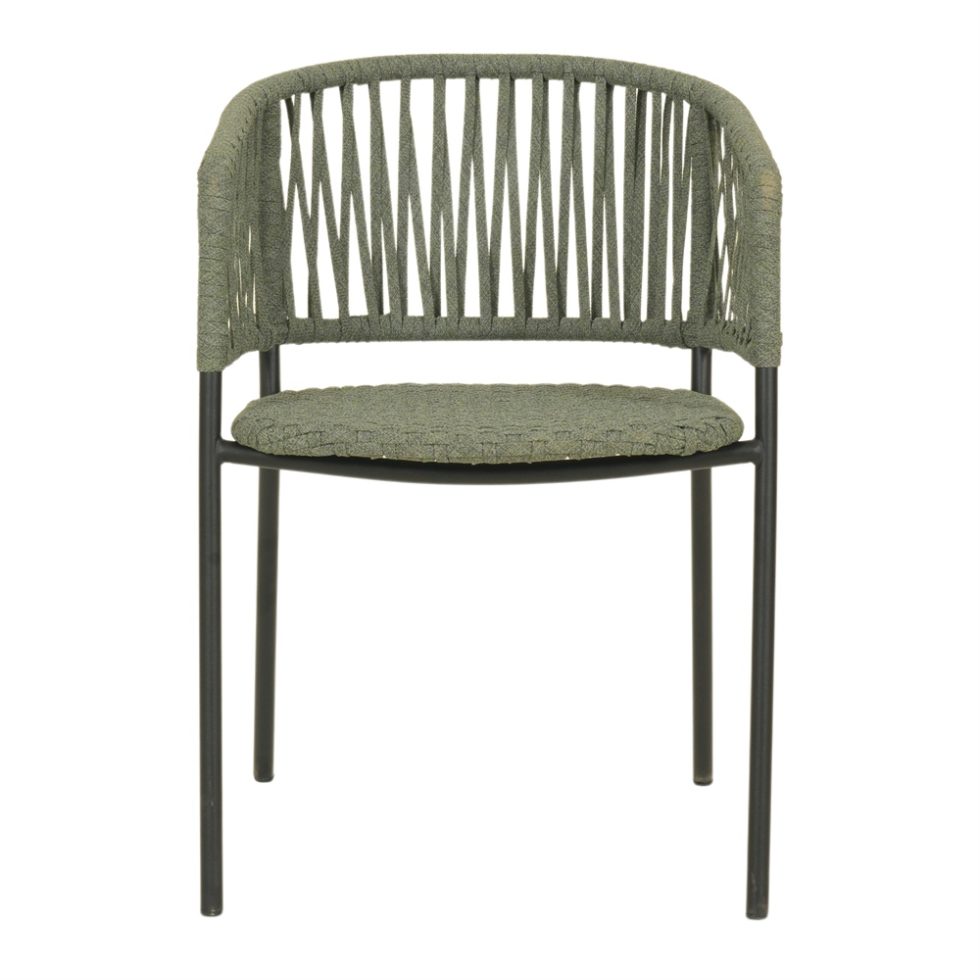 Chaise en corde et métal Alsima
