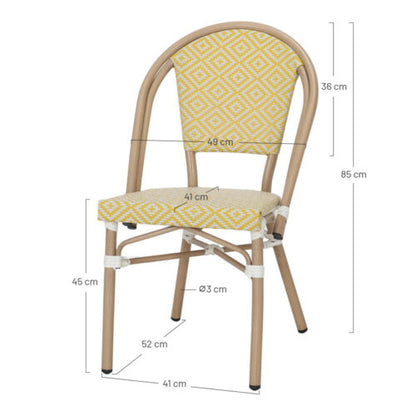 Chaise extérieur Lilio