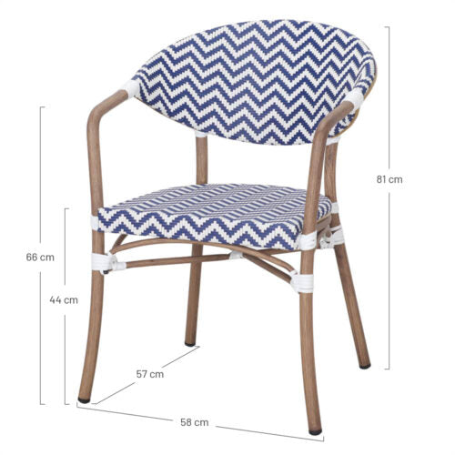 Chaise extérieur Rubi