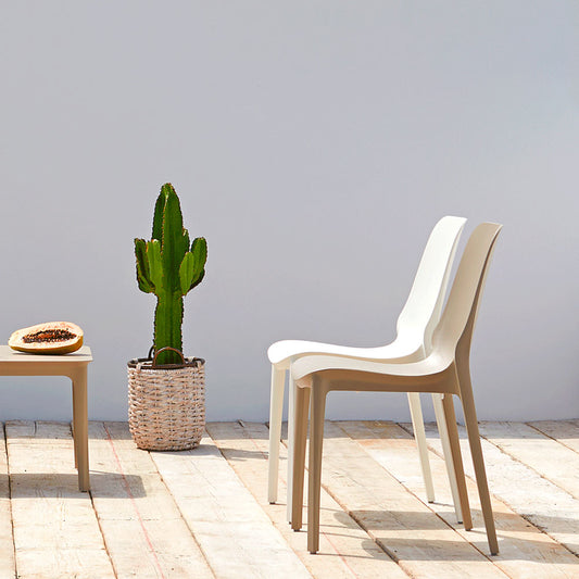Chaise de restaurant pour terrasse ext�rieur GINEVRA � mobilier exterieur RestooTab
