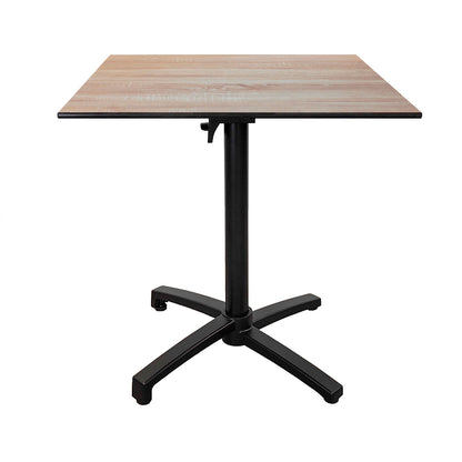 Mesa de terraza Diabolo 70x70cm roble Bastide