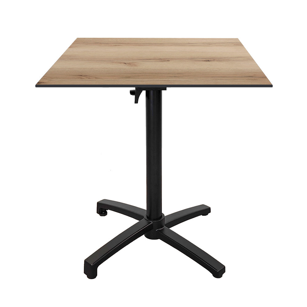 Mesa de terraza Diabolo 70x70cm Roble Delano