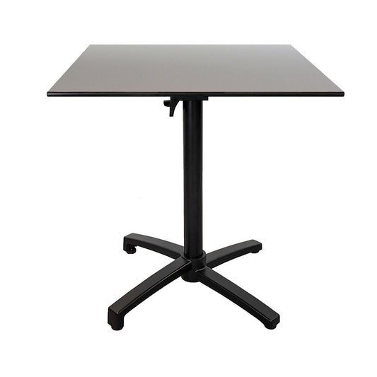 Mesa de terraza Diabolo 70x70cm gris metalizado
