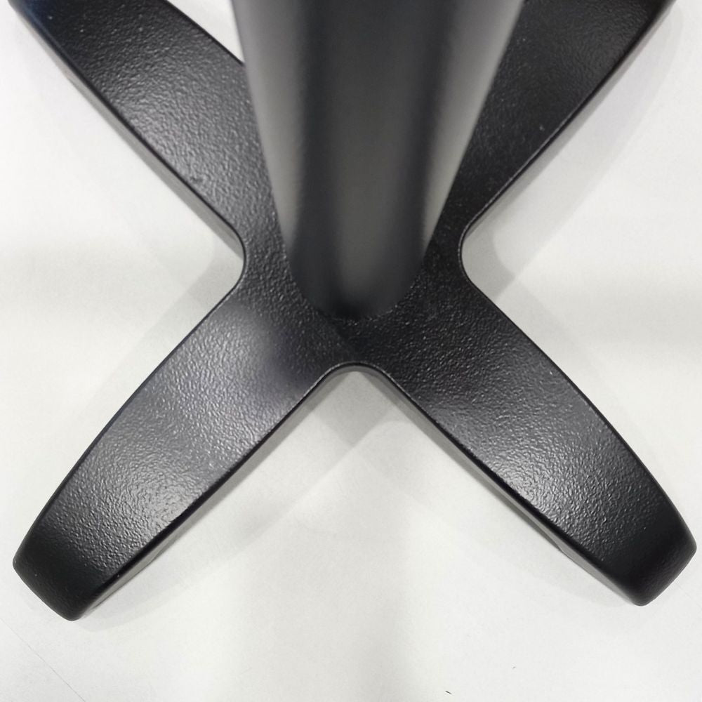 base pied de table de restaurant noir Bazila RestooTab