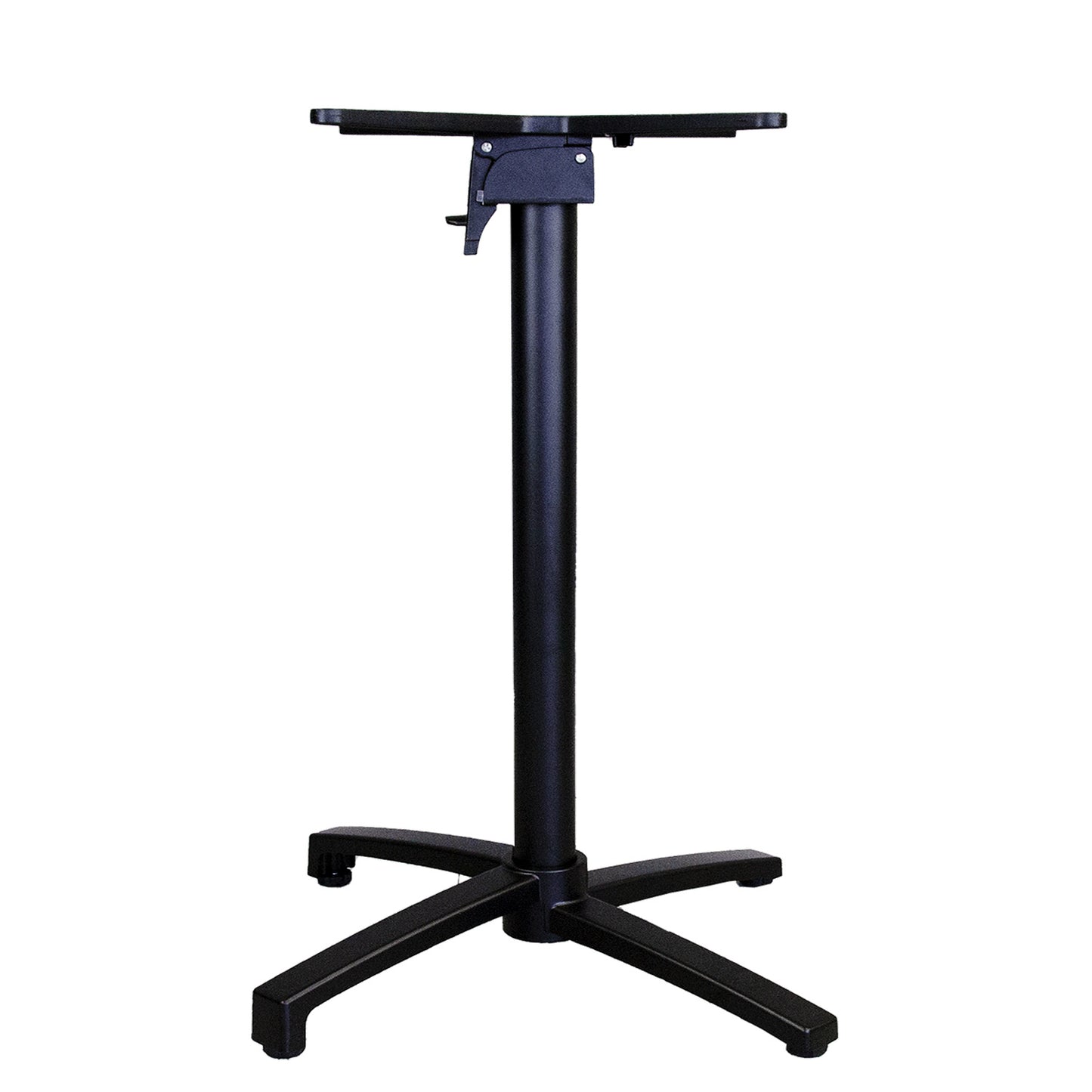 Diabolo black outdoor high table leg