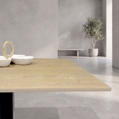Plateau de table extérieur Chêne dolomite - Compact HPL