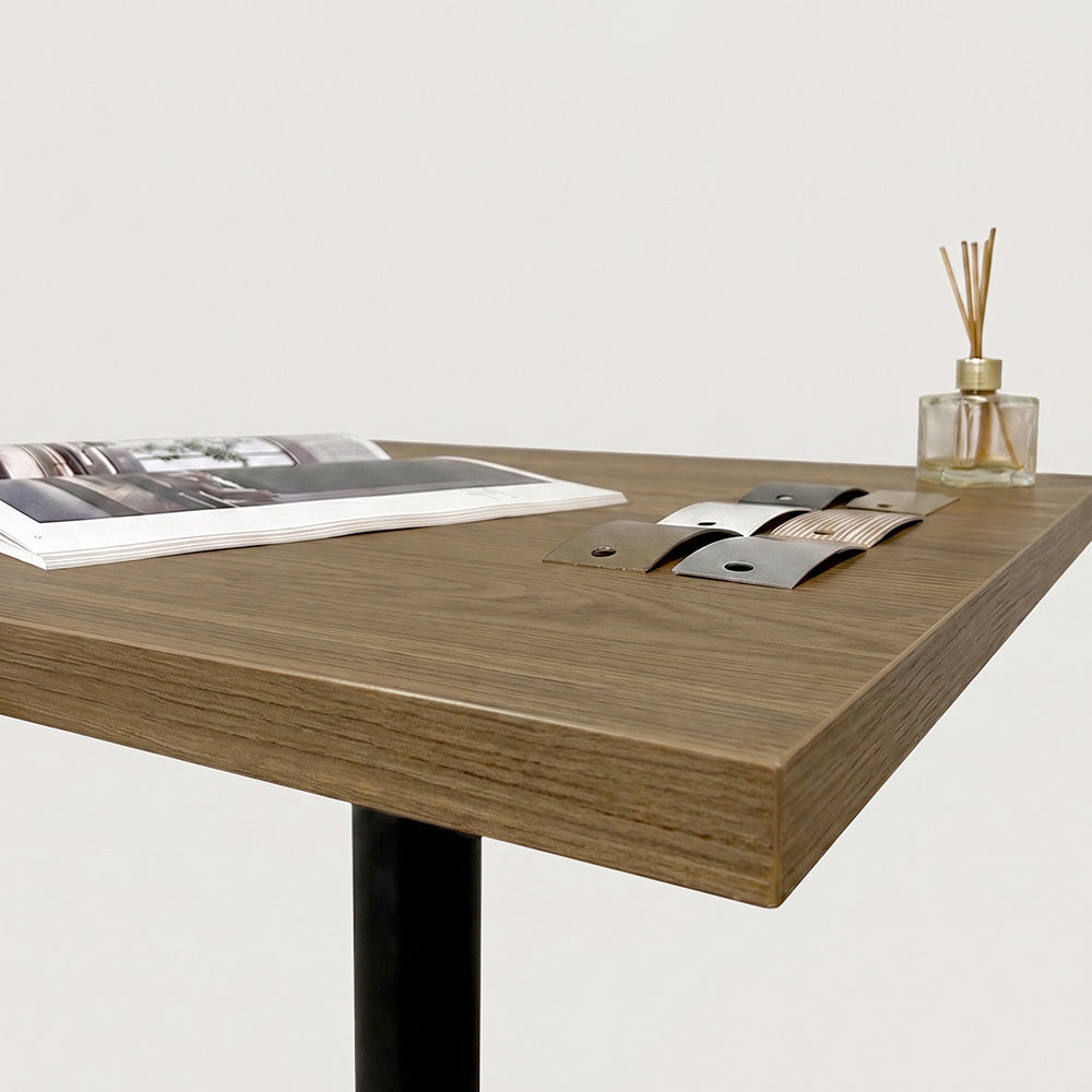 Plateau de table Chêne marron personnalisable